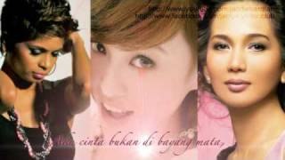 Cinta Ada  Jaclyn VictorSheila MajidKaren Kong with lyrics on screen [upl. by Cornelle194]