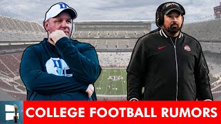 MAJOR College Football Rumors Mike Elko To Texas AampM OSU Firing Ryan Day Indiana Houston Targets [upl. by Isle]