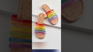 Casual slippers design ideas for women 2024 💕💕💕💕💕 [upl. by Eiuqnimod]