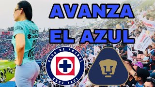 REACCIÓN  CRUZ AZUL VS PUMAS  CUARTOS DE FINAL VUELTA [upl. by Anilecram]