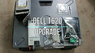 Dell Server T320 Upgrade cpu memory and hard drives  Then install ESXi [upl. by Faust]