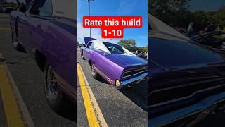 Fully restored 1970 Dodge Charger RT at car show automobile cars classic Dodge Charger [upl. by Tibbs225]