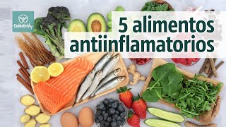 5 alimentos antiinflamatorios [upl. by Anoyek]