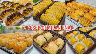 SEENAK ITU SAMPAI BIKINNYA BERULANG KALI‼️6 RESEP CEMILAN ENAK YANG WAJIB BANGET DICOBA [upl. by Eisle]