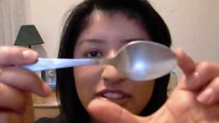 How to curl your eyelashes with a spoon [upl. by Amak]