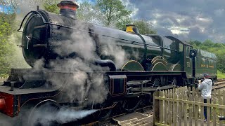 4079’pendennis castle’ departing froghall cvr [upl. by Lered]