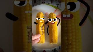 Doodles Life 2corn lifedoodles doodletoons funny food doodletales doodle shorts [upl. by Ylicec]