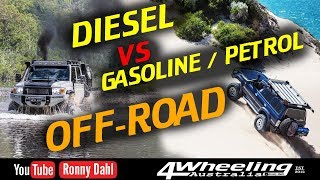 DIESEL vs GASOLINE  PETROL OFFROAD which is better [upl. by Idalina]