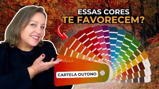 DESCUBRA Suas Cores CARTELA OUTONO  APRENDA COLORAÇÃO PESSOAL  PALETA DE CORES [upl. by Nutter]