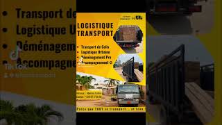 LOGISTIQUE  TRANSPORT À COTONOU  DEMENAGEUR PRO [upl. by Ardnekahs]