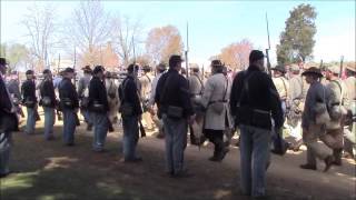 APPOMATTOX 150 11 AM STACKING OF ARMS [upl. by Aicilihp]