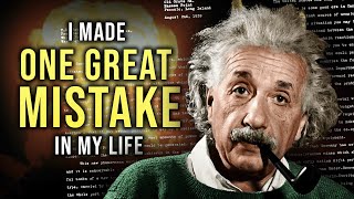 The Untold Story of Albert Einsteins Biggest Regret The Atomic Bomb Letter [upl. by Barnaba]