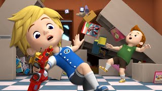 Earthquakes are So Scary│Learn about Safety Tips│Earthquake Safety Evacuation│Robocar POLI TV [upl. by Jessa]