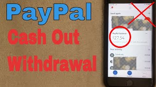 ✅ How To Cash Out and Withdrawal Funds From Paypal App 🔴 [upl. by Aronoel]