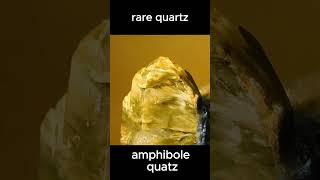 Amphibole quartz cuarzo con crisolito cuarzo de Zamora [upl. by Martens]