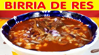 ¿CÓMO HACER BIRRIA DE RES [upl. by Vaden]