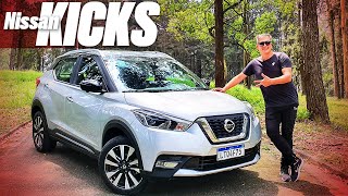 NOVO Nissan Kicks  ANDA BEM BEBE POUCO MAS É O MELHOR SUV DO BRASIL  A Roda 126 [upl. by Nazler]