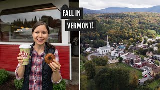 A PERFECT fall day in Vermont Waterbury amp Stowe 🍎🍂  Apple Cider Donuts Corn Maze amp MORE [upl. by Lexine823]