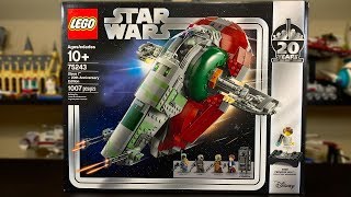 LEGO Star Wars 2019 SLAVE 1  20TH ANNIVERSARY EDITION Review Set 75243 [upl. by Sunev]