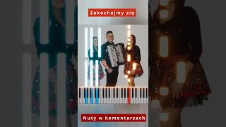 Zespół MASSiVE  Zakochajmy się z rep Toledo 🎹 Piano Tutorial 🔥 Nuty shorts [upl. by Barbur]