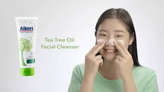 AikenTeaTreeOil Cleanser Naturally Fights Acne for AcneFree Skin [upl. by Anneirb803]