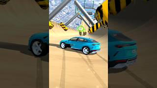 Sport Car Crashing 10  Mega Car Crash Simulator  shorts gaming mysterxgaming [upl. by Ha]