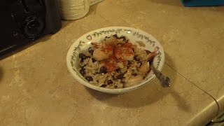 Pressure Cooker Black Beans and Rice with Shrimp [upl. by Biddy]