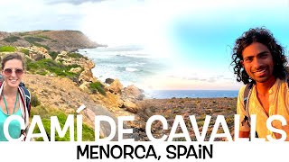 Shanky walks around Minorca Menorca coast for 9 days CAMÍ DE CAVALLS [upl. by Lerej]