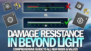 Comprehensive Damage Resistance Guide for Beyond Light Destiny 2 [upl. by Novello489]