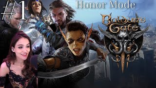 Part 1 Baldurs Gate 3 Honor Mode Run [upl. by Holmann]