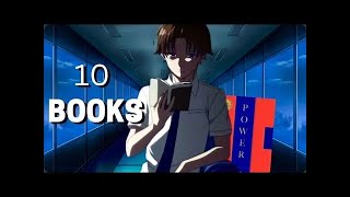 10 Books AYANOKOJI KIYOTAKA Would Read Pt 2 ｜ Classroom Of The Elite Analysis ｜ [upl. by Yasu]