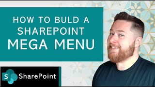 How to Create SharePoint Mega Menu [upl. by Eidur]