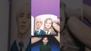 Hermione Granger amp Draco Malfoy singing quotDeath Bedquot Flipbook flipbook harrypotter remix shorts [upl. by Orelia]