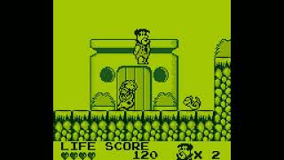 The Flintstones King Rock Treasure Island Gameplay Game Boy [upl. by Id]