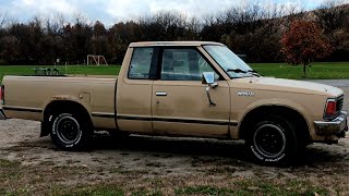 Nissan 720 Pickup Blown Rear Brake Line [upl. by Sheri]