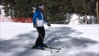 Serkan Hoca Kayak Dersi Ski Lesson 211DuruşTırmanma ve Düz Kayma [upl. by Meehyr270]