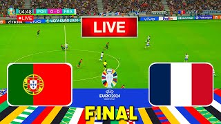 PORTUGAL vs FRANCE  Final UEFA Euro 2024  Full Match All Goals  Live Football Match [upl. by Ammamaria]