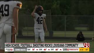 High school football shooting rocks Louisiana community [upl. by Schofield]