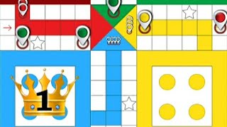 Ludo King 4 players  Ludo game in 4 players  Ludo King  Ludo gameplay mobile game [upl. by Otreblada]