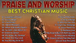 Goodness Of GodThe Best Of Hillsong United 🙏 Best Playlist Hillsong Praise amp Worship Songs 2024 [upl. by Mackintosh]