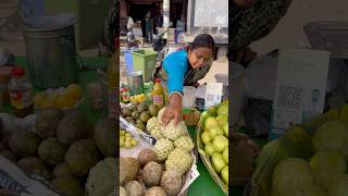 The Moat Popular Custard Apple Indian Street food shorts [upl. by Stent]