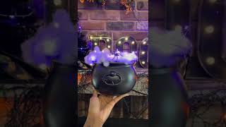 EASIEST SELF STIRRING CAULDRON DIY  It Took 2 MINUTES To Do 👦🏾👧🏾😍 diy halloween [upl. by Ogram]