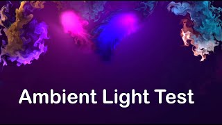 Ambient TV Backlight Test Video [upl. by Yelmene69]