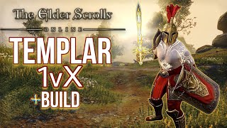 ESO PvP  Beating The Meta🤫 Templar 1vX Build Included [upl. by Grishilde654]