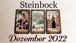 ♑STEINBOCK  Dezember 2022🎄Diese Energien passen nicht mehr zu Dir Ein Wunsch erfüllt sich🌟Tarot [upl. by Refinneg]