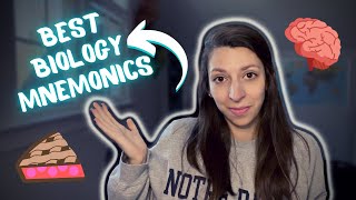 13 Biology Mnemonics Best Memorization Tricks for Bio and AP Biology Students [upl. by Corina589]