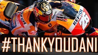 HOW DANI PEDROSA REALLY RIDES A MOTO GP THANKYOUDANI  HD [upl. by Silloh]