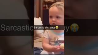 She clearly tired of her bs😅 funny  youtubershort youtube funnybaby funnybabies comedyvideo [upl. by Randee]