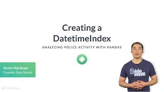 Python Tutorial Creating a DatetimeIndex [upl. by Mraz]