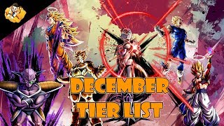 December Sparking Tier List Dragon Ball Legends DB DBL [upl. by Oileduab]